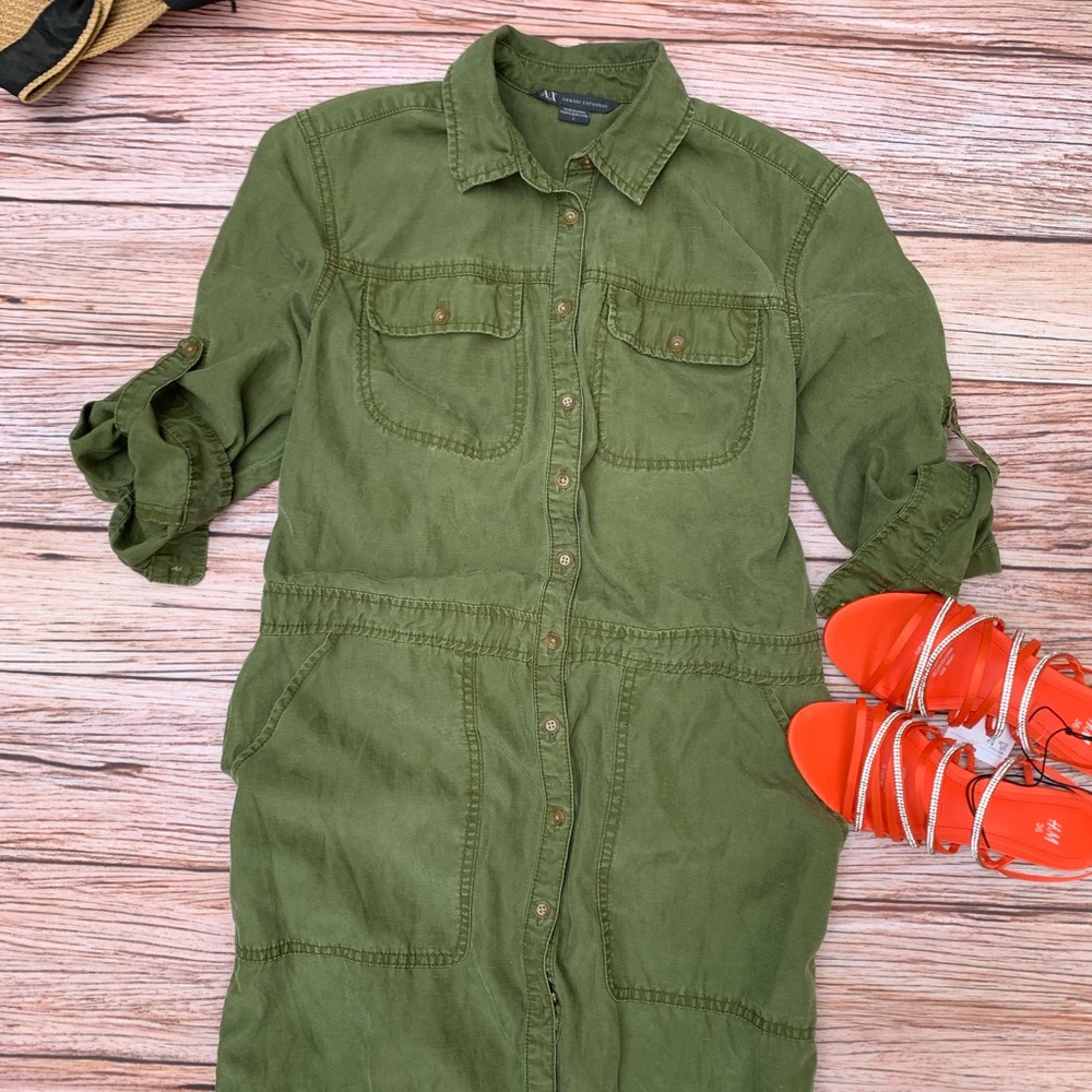 Armani Exchange long shirt. Price is firm